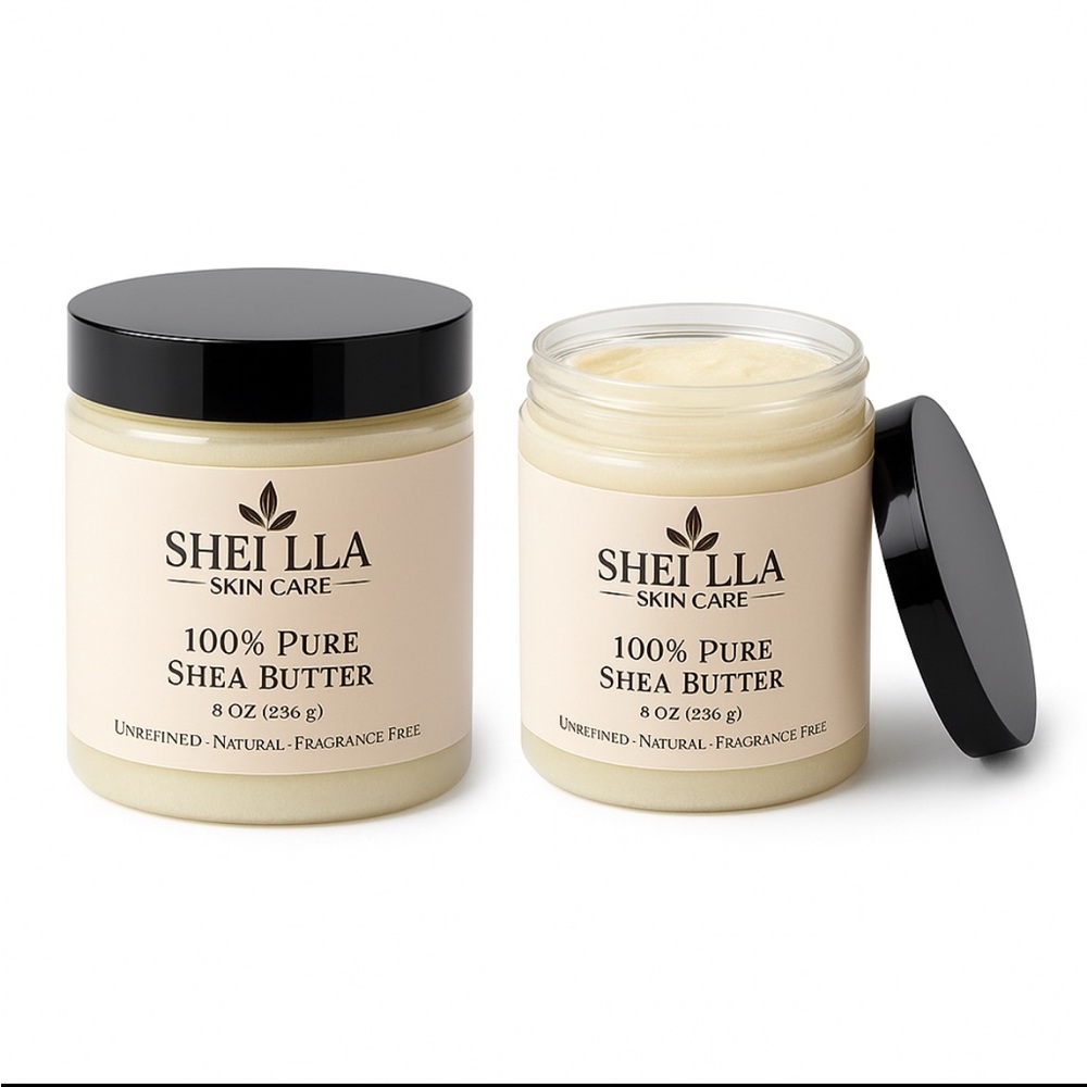Shei Lla 100% Pure Shea Butter Moisturizer - Cream